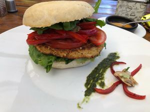 Vegan Burguer  at Casa Esquina in Isla De Pascua