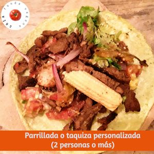 Taquizas to go or for a special in your reservation at Chia Fonda Vegana in Guadalajara