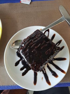 Brownie  vegan at Yummy Yoga Cafe in Udaipur