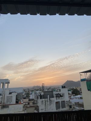 View1  at Yummy Yoga Cafe in Udaipur