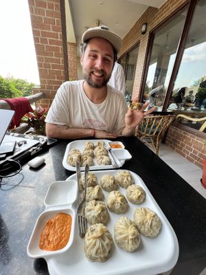   at TATTV Cafe in Rishikesh