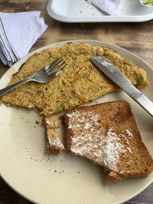   at TATTV Cafe in Rishikesh