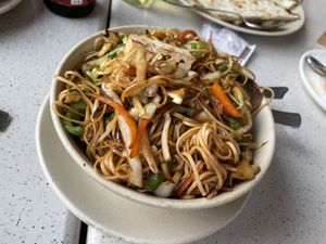 Veg noodles  at TATTV Cafe in Rishikesh