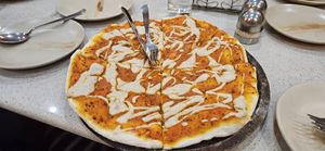 Margherita Pizza (Vegan) at TATTV Cafe in Rishikesh