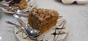 Carrot Cake at TATTV Cafe in Rishikesh