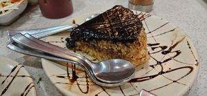 Chocolate Cake at TATTV Cafe in Rishikesh