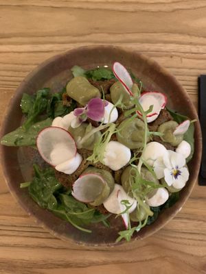 Falafel waffle  at Hearth  in Amsterdam