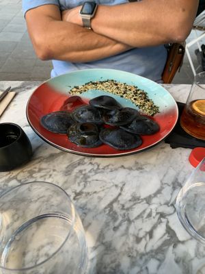 Black Raviolis   at Hearth  in Amsterdam