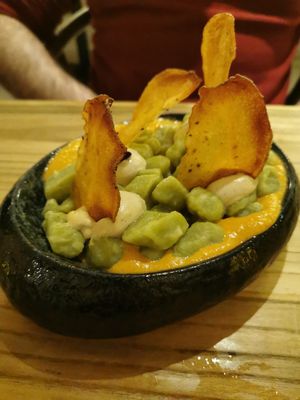 Broccoli gnocchis at Hearth  in Amsterdam