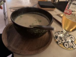 Curry soup  at Hearth  in Amsterdam