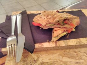 Avocado-Lime sandwich at Hearth  in Amsterdam