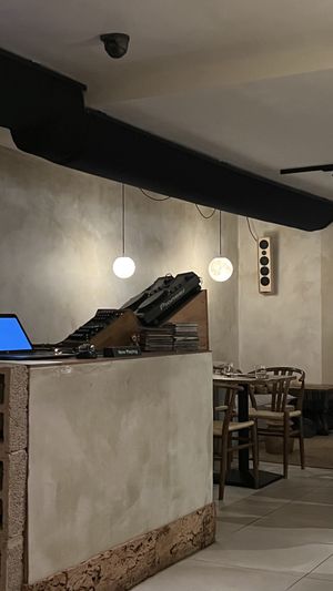 DJ booth  at Hearth  in Amsterdam