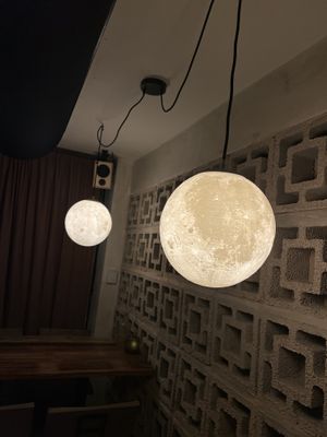 Moon lamp 🌕  at Hearth  in Amsterdam