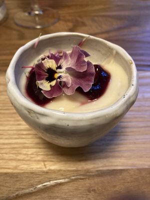 Lemon Curd & Blueberries  at Hearth  in Amsterdam