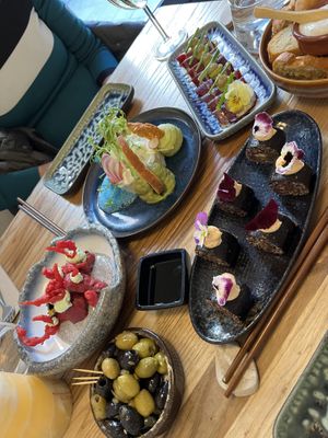 Starters to share  at Hearth  in Amsterdam