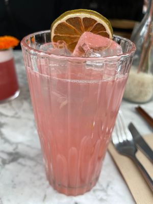 Homemade lemonade at Hearth  in Amsterdam