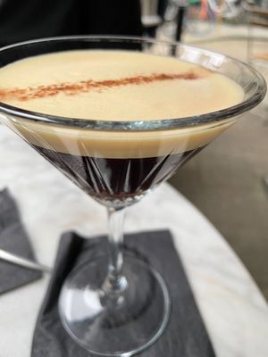 Mocha martini at Hearth  in Amsterdam