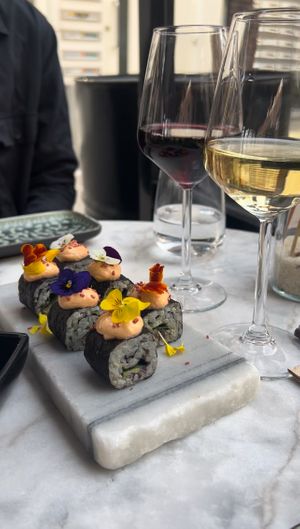 Mexican inspired sushi 🍱🍣  at Hearth  in Amsterdam