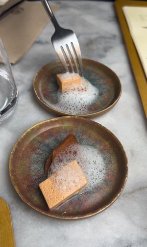 Taste-bite from kitchen 🍴  at Hearth  in Amsterdam