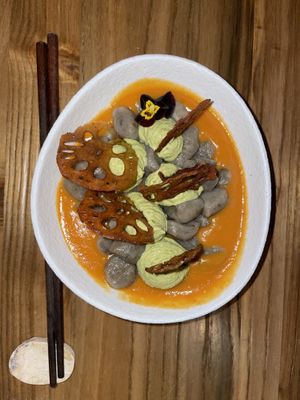 Augergine gnocci   at Hearth  in Amsterdam