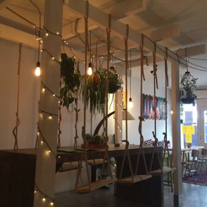 Awesome seats! at Hearth  in Amsterdam