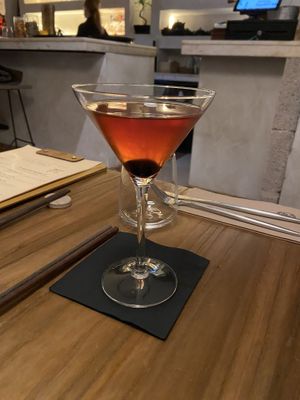 Pearfect Manhattan: strong but sweet  at Hearth  in Amsterdam