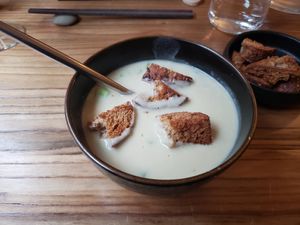 Green curry course was delicious at Hearth  in Amsterdam