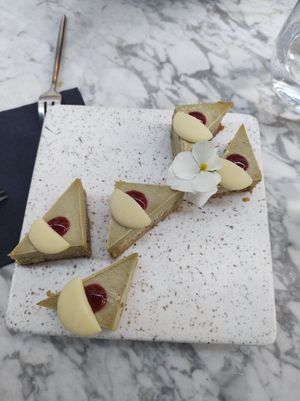 Macha semifreddo at Hearth  in Amsterdam