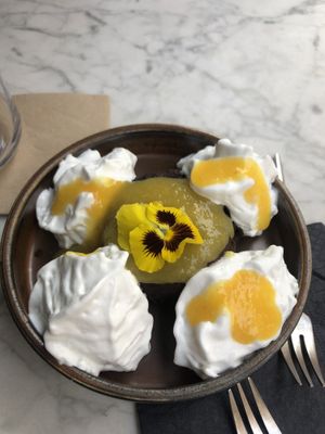 Zucchini chocolate cake (SUPER recommend!!!)  at Hearth  in Amsterdam