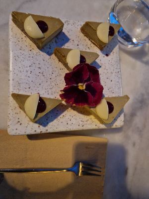 Matcha dessert at Hearth  in Amsterdam