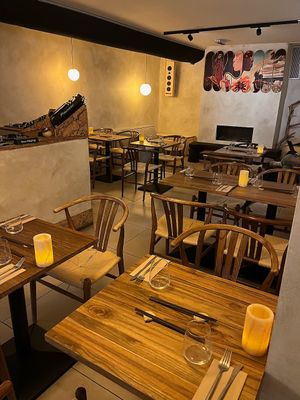 Indoor seating at Hearth  in Amsterdam