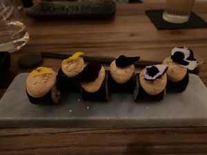 Mexican sushi, our favorite   at Hearth  in Amsterdam