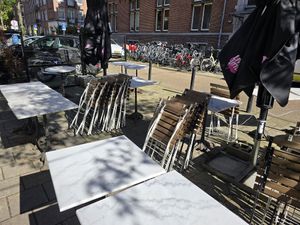 Outdoor seating at Hearth  in Amsterdam