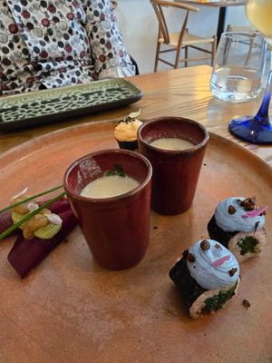 Starters part 1 (tasting menu) at Hearth  in Amsterdam