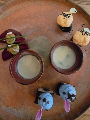 Starters part 1 (tasting menu) at Hearth  in Amsterdam