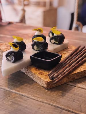 Sushi (starter) at Hearth  in Amsterdam