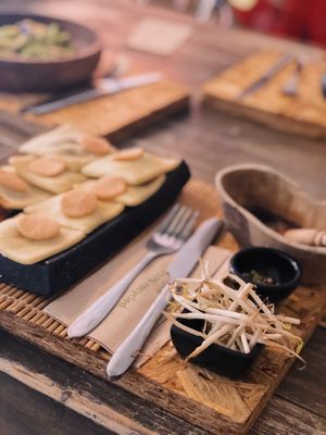 Main ravioli teriyaki at Hearth  in Amsterdam
