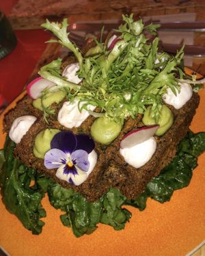 Falafel Waffel  at Hearth  in Amsterdam