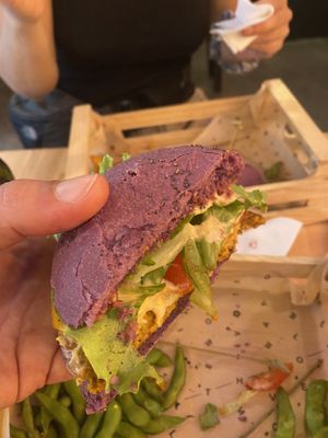   at Flower Burger - Porta Genova in Milan