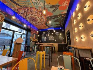 What the place look like  at Flower Burger - Porta Genova in Milan