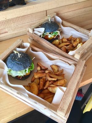 burgers at Flower Burger - Porta Genova in Milan