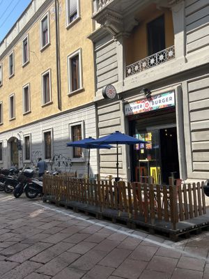   at Flower Burger - Porta Genova in Milan