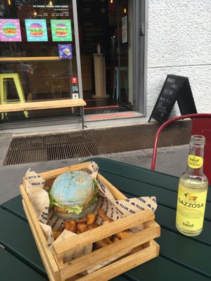 Seasonal Ocean burger menu  at Flower Burger - Porta Genova in Milan