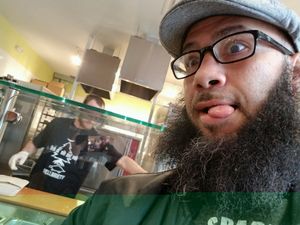 getting my Crowder bowl from Naked at Naked Lunch in Cherry Hill