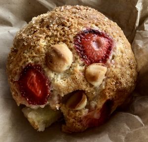   Vegan muffin  at Bali Bagus Cafe in Byron Bay