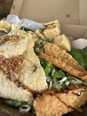 Bali vegan   at Bali Bagus Cafe in Byron Bay