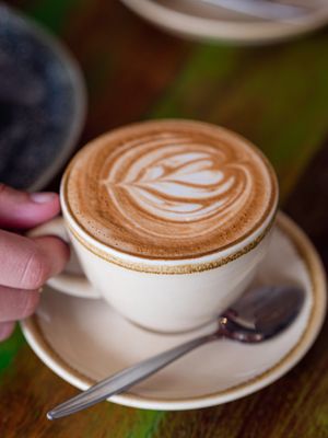Coffee Time! at Bali Bagus Cafe in Byron Bay