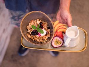 Vegan Granola! at Bali Bagus Cafe in Byron Bay