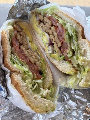 vegan BLT  at iKraveit Foods in Astoria