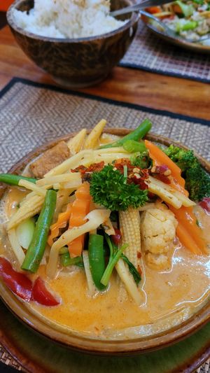 Red curry at Coco's Thai in Busselton